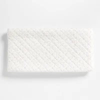 Cozy Cloud Twinkle Terracotta Pink Washed Organic Cotton Baby Changing Pad Cover