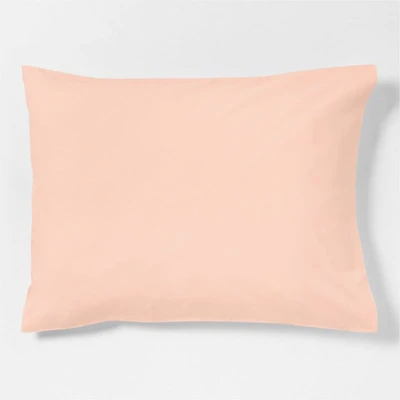 CozyCloud Washed Organic Cotton Elegant Pink Standard Bed PIllow Sham