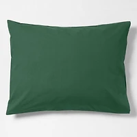 CozyCloud Washed Organic Cotton Vintage Green Standard Bed PIllow Sham