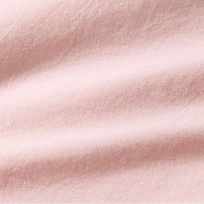 Cozy Cloud Orchid Rose Washed Organic Cotton Kids Full/Queen Duvet Cover