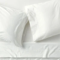 Cozy Cloud Pampas Ivory Washed Organic Cotton Kids Full Sheet Set