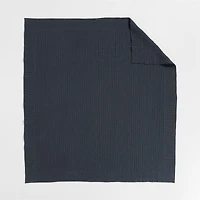 Cozysoft Organic Jersey Midnight Navy Blue King Quilt