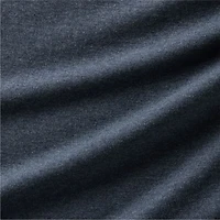 Cozysoft Organic Cotton Jersey Midnight Navy Blue Full Bed Sheet Set