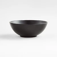 Craft Matte Black Stoneware Cereal Bowl