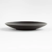 Craft Matte Black Stoneware Coupe Dinner Plate