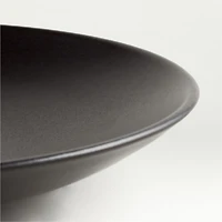 Craft Matte Black Stoneware Coupe Salad Plates, Set of 8