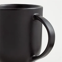 Craft 11.5-oz. Matte Black Stoneware Mug