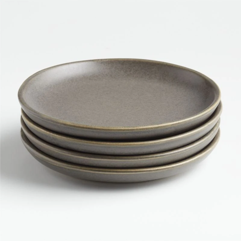 Craft Charcoal Grey Stoneware Coasters, Set of 4