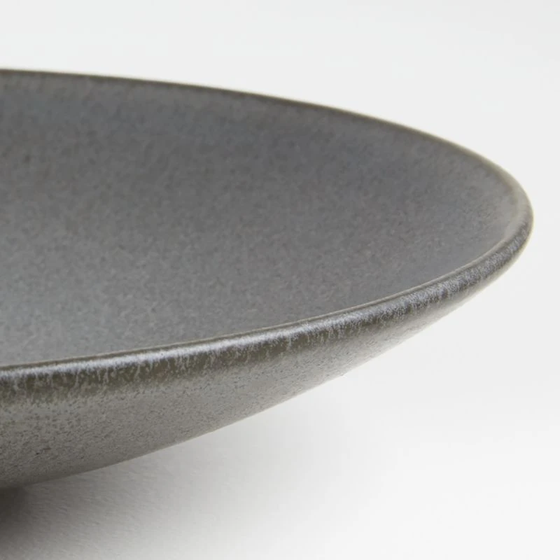 Craft Charcoal Coupe Stoneware Salad Plate
