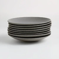 Craft Charcoal Coupe Stoneware Salad Plate