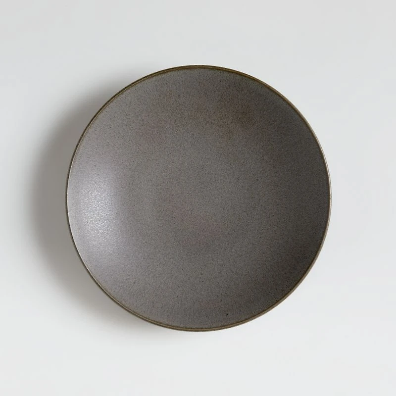 Craft Charcoal Coupe Stoneware Salad Plate