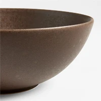 Craft Espresso Stoneware Cereal Bowls, Set of 8