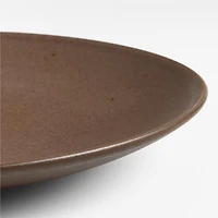 Craft Espresso Stoneware Coupe Dinner Plates, Set of 8