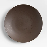 Craft Espresso Stoneware Coupe Dinner Plates, Set of 8