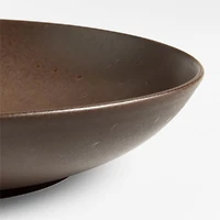 Craft Espresso Stoneware Low Bowl