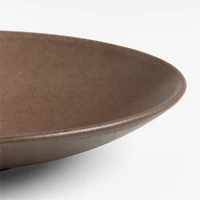 Craft Espresso Stoneware Coupe Salad Plates, Set of 8
