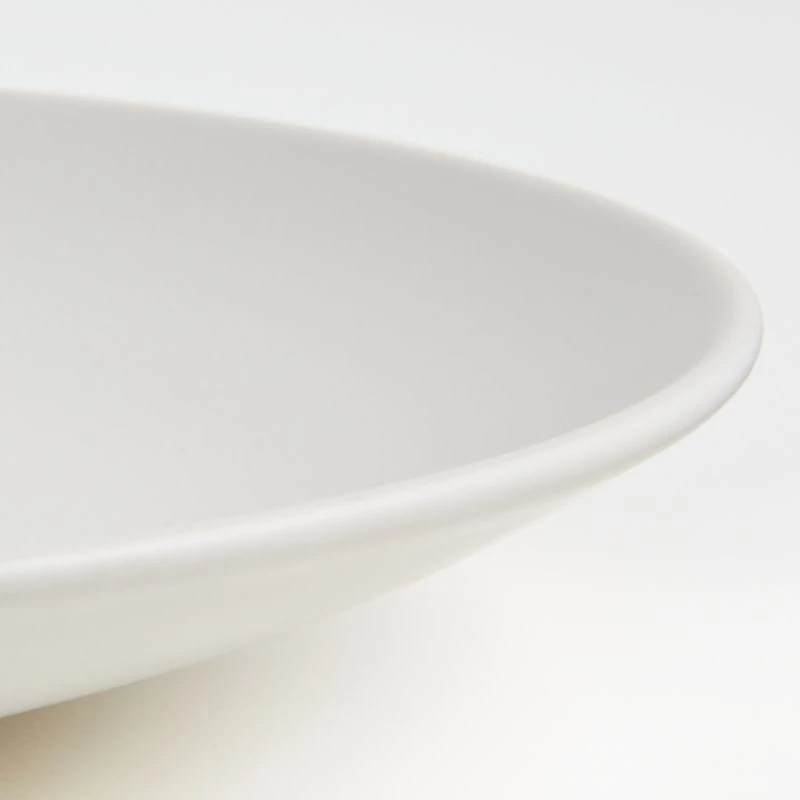 Craft Linen Cream Coupe Dinner Plates, Set of 8