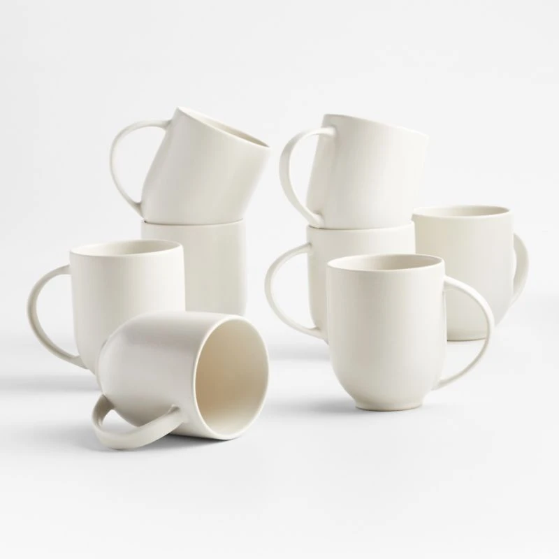 Craft 11.5-oz. Linen Cream Stoneware Mug