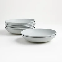 Craft 10" Stone Blue Low Bowl