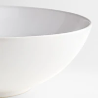 Craft White Stoneware Serving Bowl