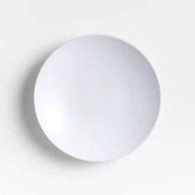 Craft White Stoneware Coupe Salad Plate