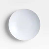 Craft White Stoneware Coupe Salad Plate