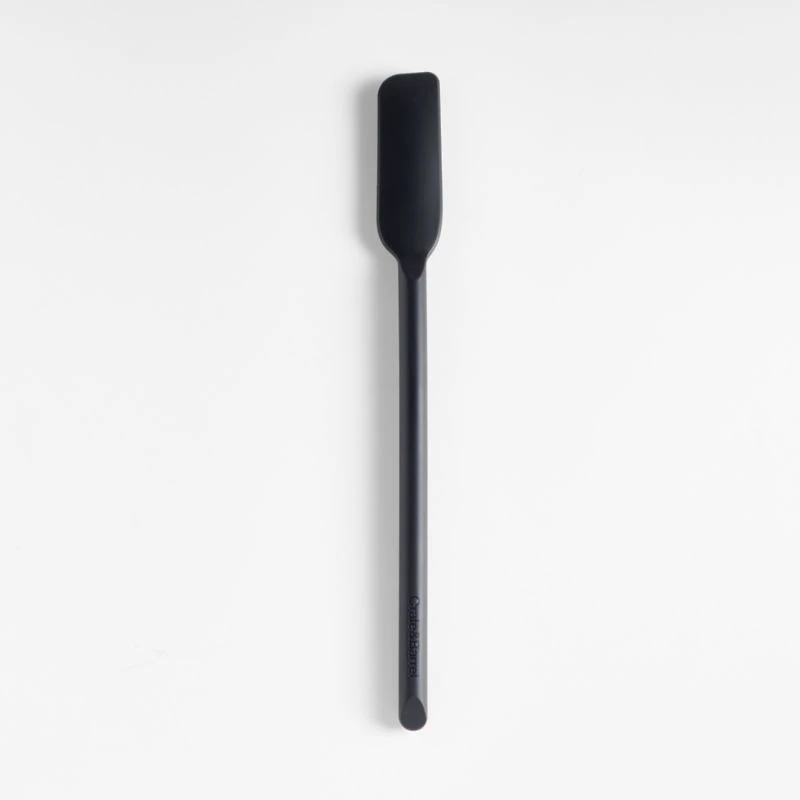 Crate & Barrel Black Silicone Jar Scraper