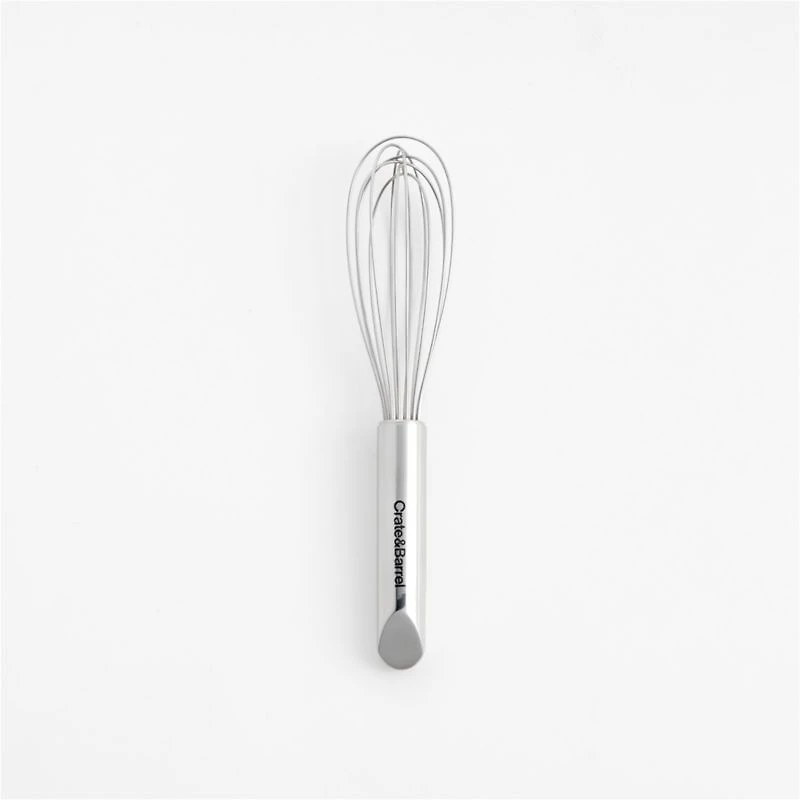 Crate & Barrel Stainless Steel 12" Whisk