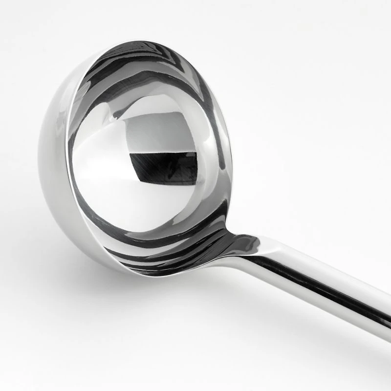 Crate & Barrel Stainless Steel Ladle