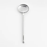 Crate & Barrel Stainless Steel Slotted Spoon