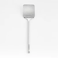 Crate & Barrel Stainless Steel Slotted Turner Spatula