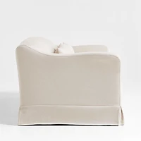 Crawford Apartment Slipcovered Sofa by Jake Arnold
