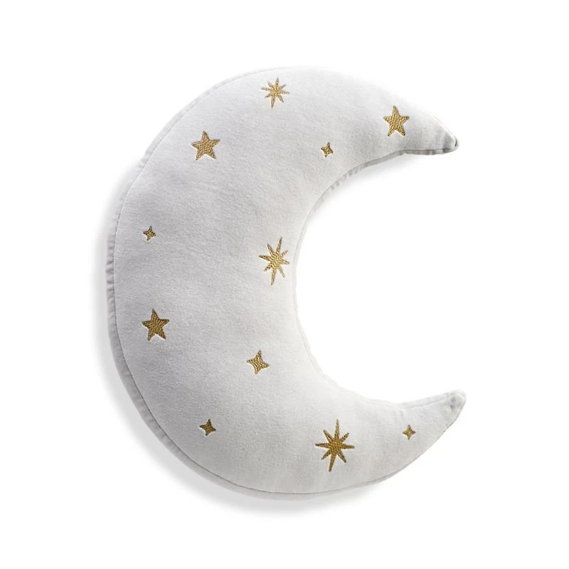 Crescent Moon Throw Pillow