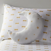 Crescent Moon Throw Pillow