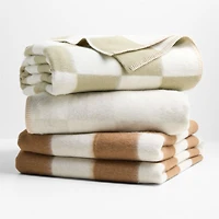Blacksaw Crosby Heirloom 59"x79" Alpaca Tobacco Brown Throw Blanket