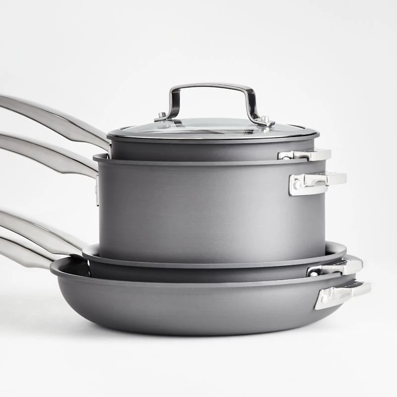 Cuisinart ® SmartNest™ 11-Piece Hard-Anodized Non-Stick Cookware Set