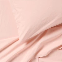 Cozy Cloud Elegant Pink Organic Cotton Kids Queen Sheet Set