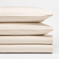 Cozy Cloud Undyed Organic Cotton Kids Queen Sheet Set
