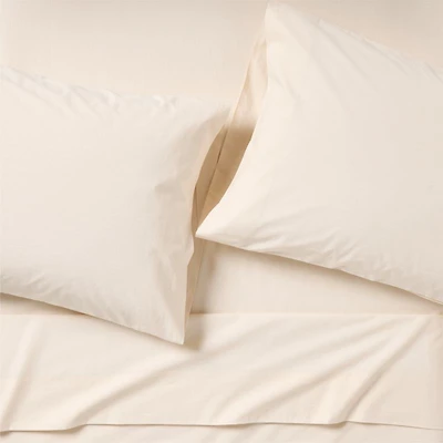 Cozy Cloud Undyed Organic Cotton Kids Queen Sheet Set