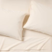 Cozy Cloud Undyed Organic Cotton Kids Queen Sheet Set