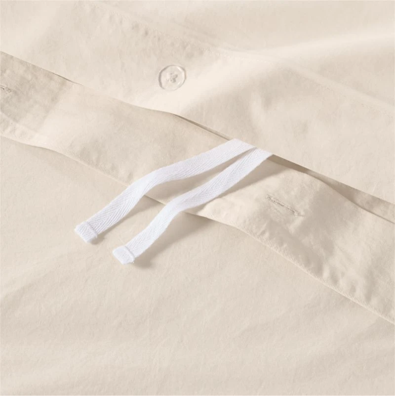 Cozy Cloud Undyed Organic Cotton Kids Full/Queen Duvet Cover