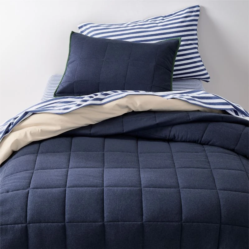 Cozy Cloud Undyed Organic Cotton Kids Full/Queen Duvet Cover