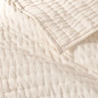Cozy Cloud Washed Organic Undyed Cotton Kids Full/Queen Quilt
