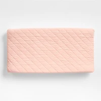 Cozy Cloud Elegant Pink Washed Organic Cotton Baby Changing Pad Cover