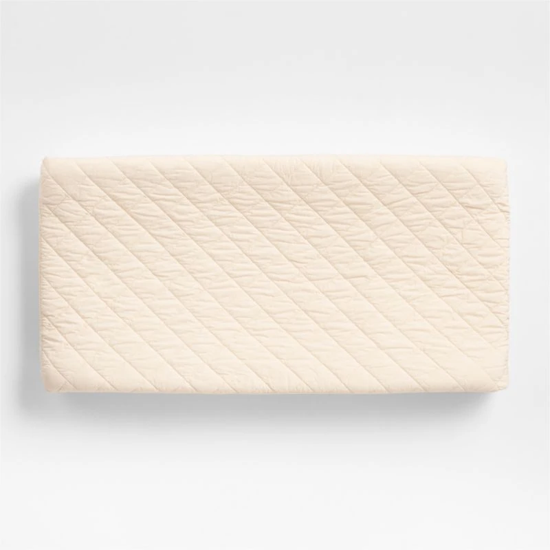Cozy Cloud Washed Organic Undyed Cotton Baby Changing Pad Cover