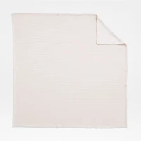 Cozysoft Quilted Jersey Grid King Light Beige Bed Blanket 109"X90"