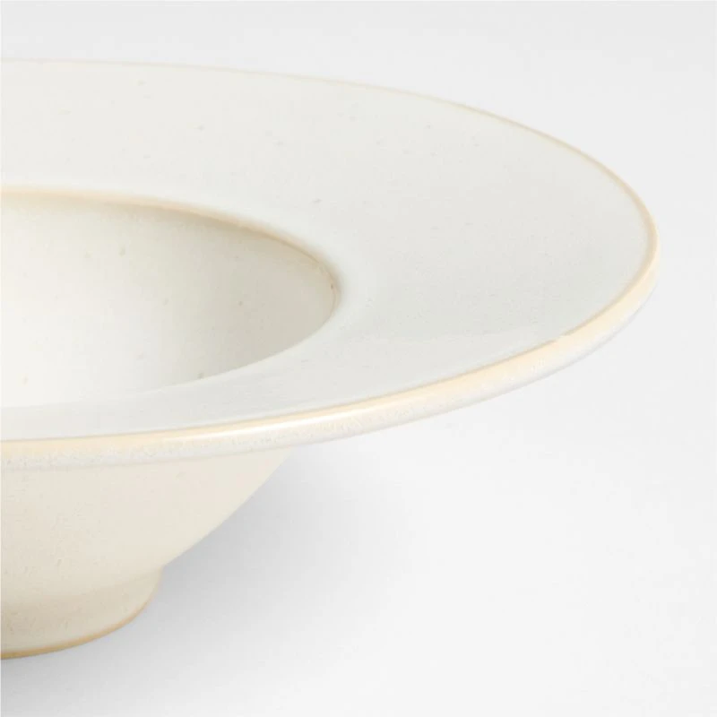 Basel Recycled Stoneware Soup/ Noodle Bowl by Daniel Humm