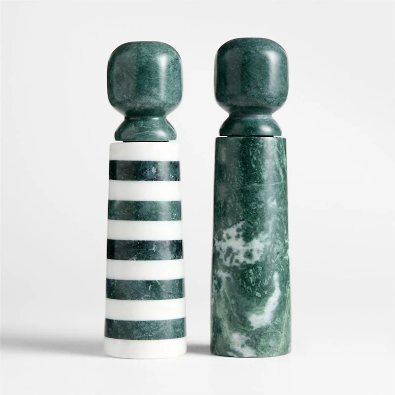Geneve Green Marble Pepper Mill by Daniel Humm