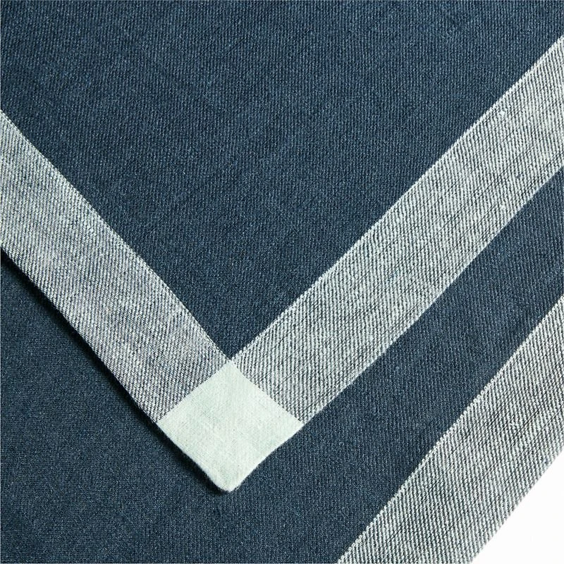 Berry Blue Solid Harmonic 120" Table Runner by Daniel Humm