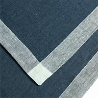 Berry Blue Solid Harmonic 120" Table Runner by Daniel Humm